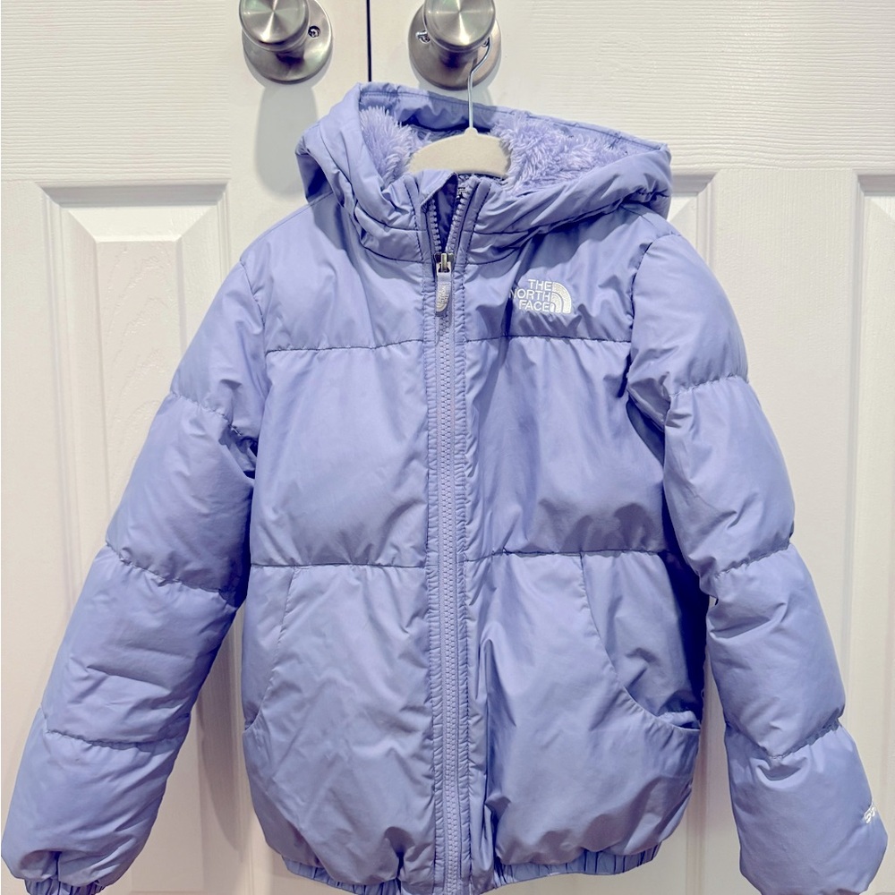 Girls North Face 550 fill down coat